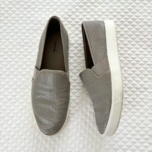 Vince Blair Perforated Leather Sneaker, Size 10